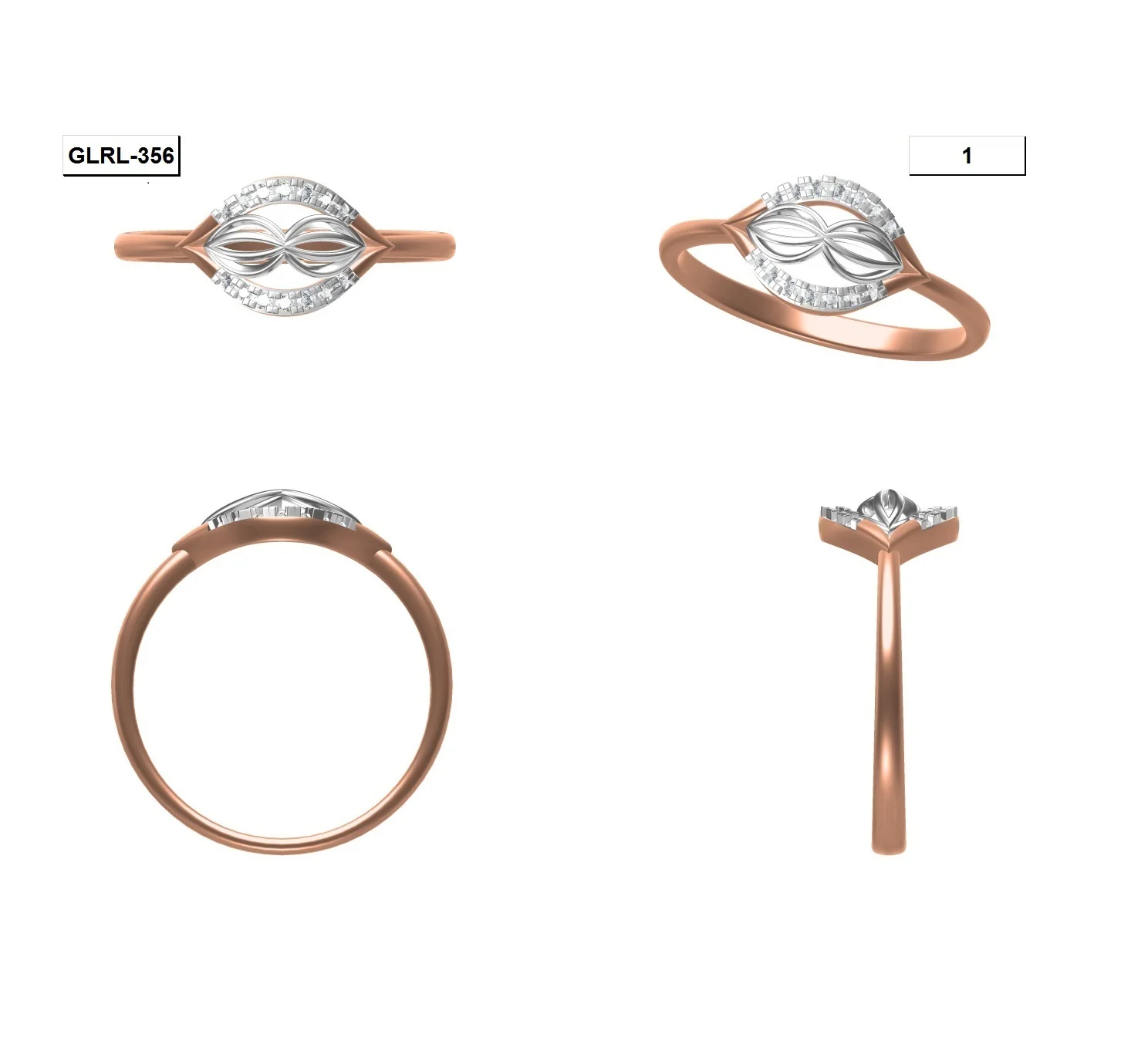 
Forever Love VVS Clarity Diamonds 18K Gold Titanium Ring From Popular Jewelry Wholesale Market(India,Dubai,Usa,Brazil,China) 