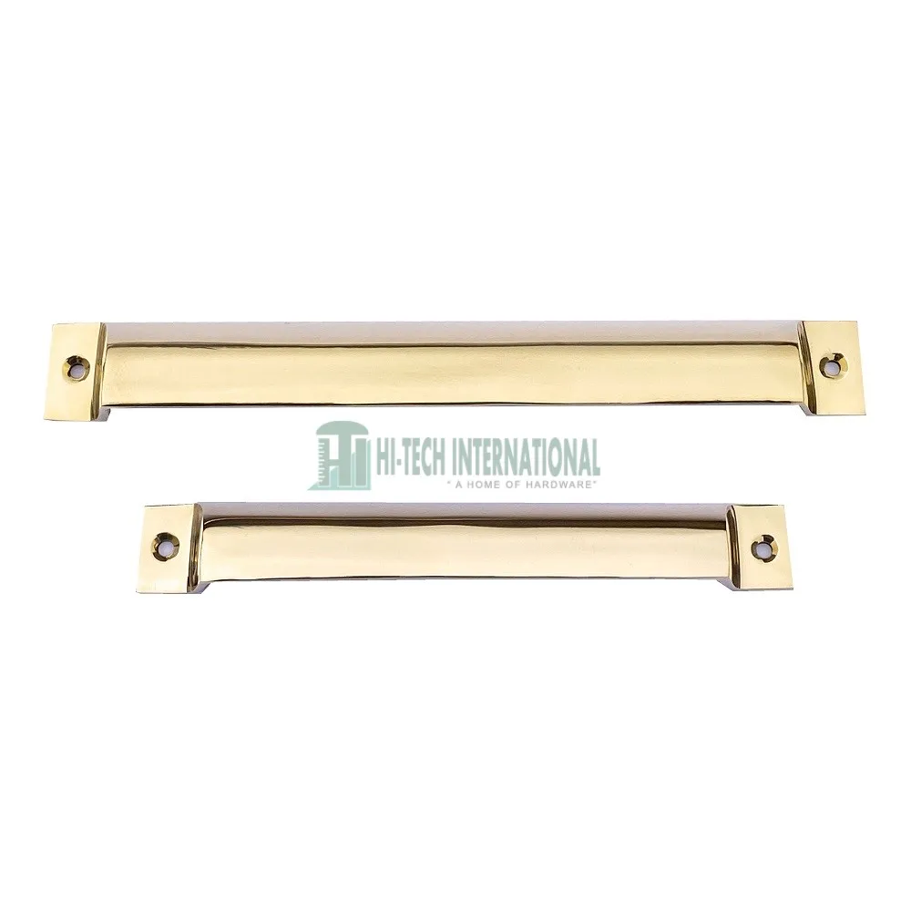 Small Brass Cup Handle Unlacquered Drawer Pulls Polished Metal Cabinet Handle Kitchen Appliance Pulls Brass