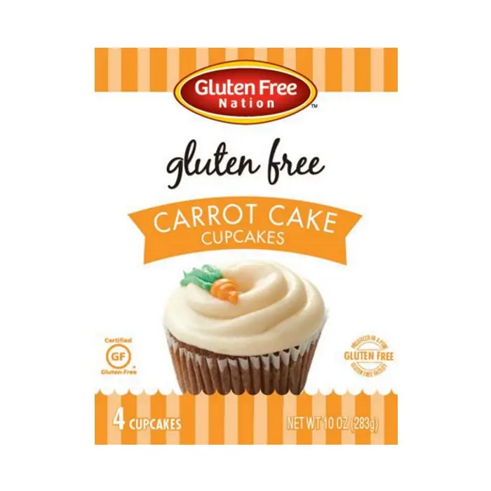 
Gluten Free Carrot Cake Cupcakes with Cream Cheese Frosting  (1700005424271)