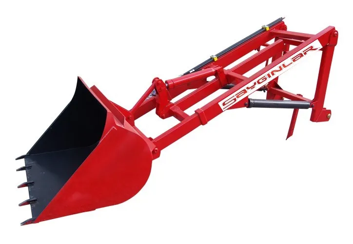 Tractor Loader Dumper Tractor Back-Rear Loader With Raising Ram Tractor Loader