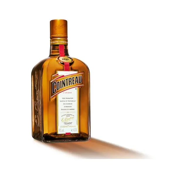 
100% 70CL ORANGE FLAVOR FRENCH LIQUEUR COINTREAU WITH 40% VOL. IN CARTON PACKAGING 