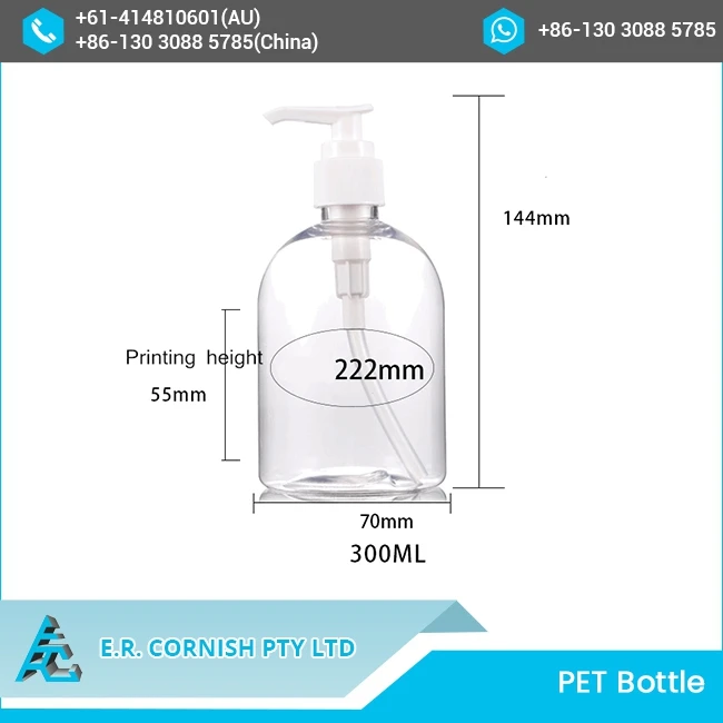 New Arrival 300 ml 500 ml Superb Quality PET Hand Sanitizer Foam Plastic Bottle Spray Pump Plastic Bottles