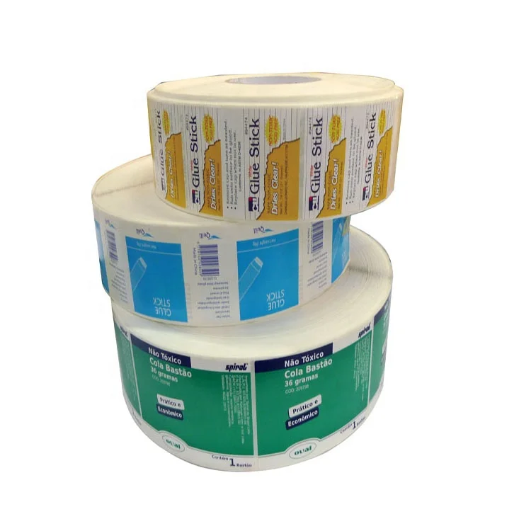 CT-130 Customized  printing Full Color PVC/Paper/PET adhesive label