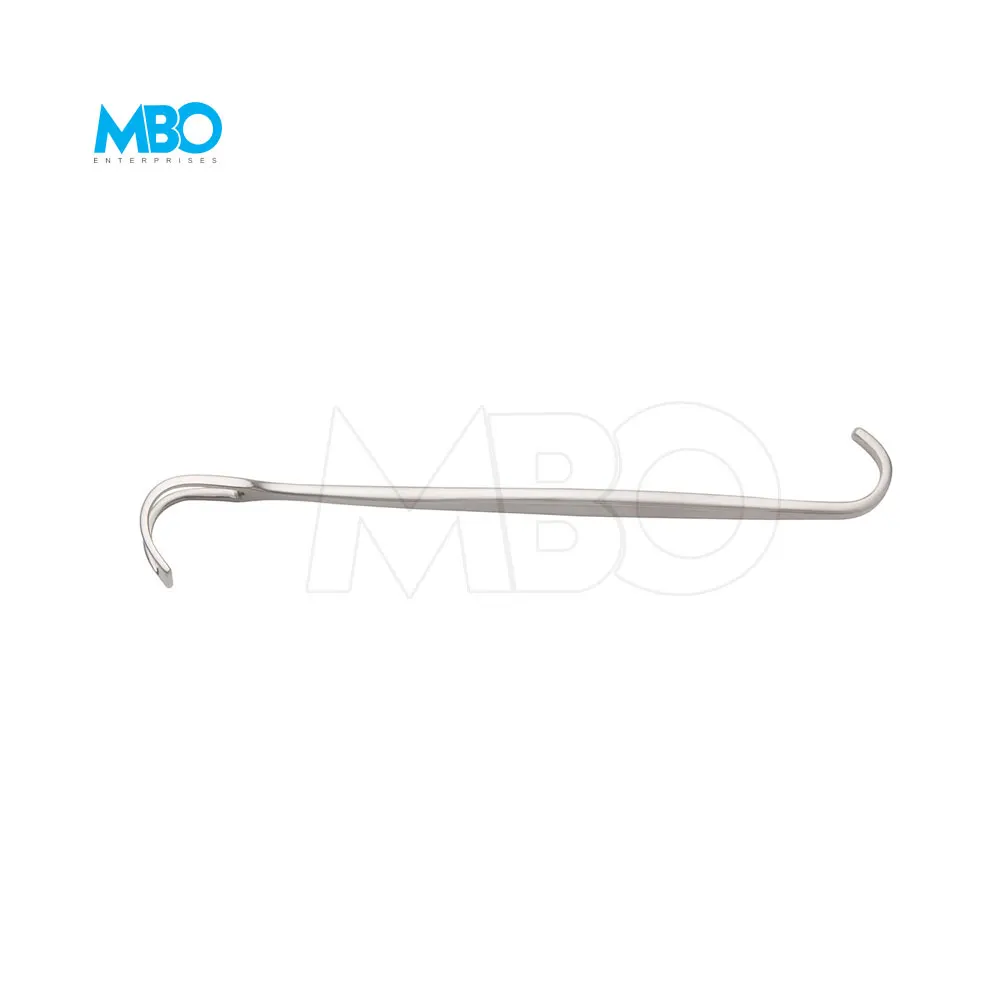 
Solid Kocher Lange beck Retractor Insulated 55 mm x 11 mm Blade 21.5 cm 