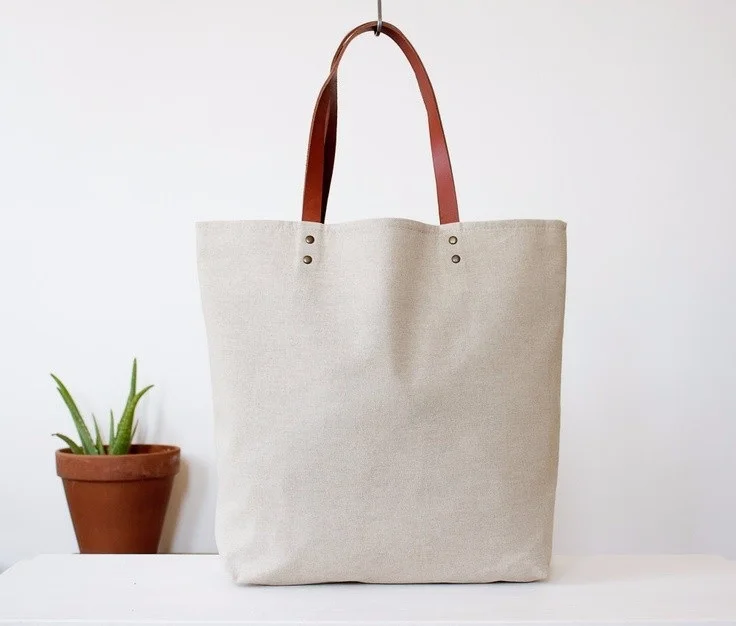 High Quality Cotton Grocery Bag  Promotional Natural Cotton Shopping Bags Tote Bag