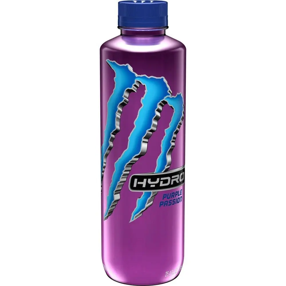 Monster Hydro Purple Passion Energy Drink 25.4oz (751 ml)