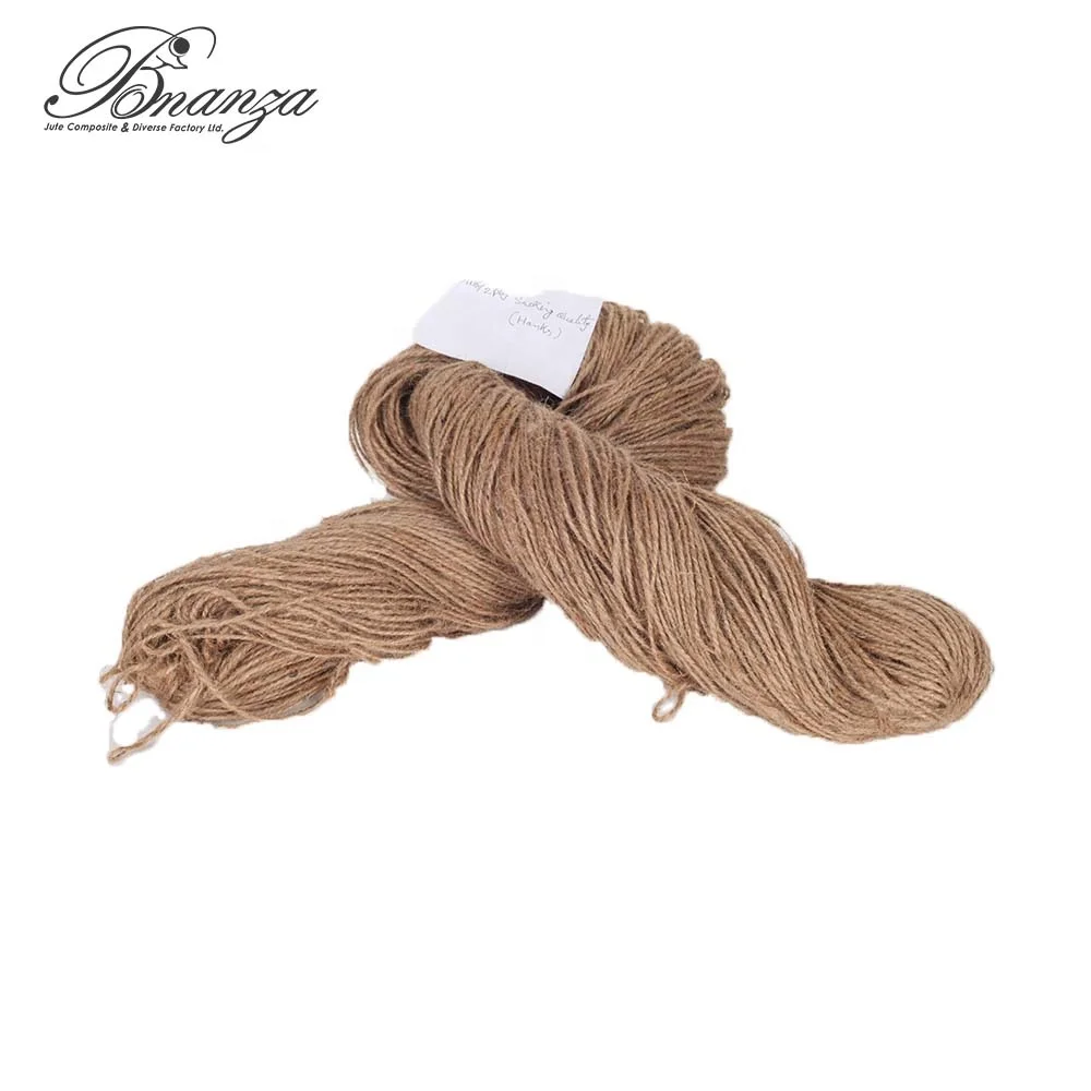 20 Lbs and 2 ply Sacking Quality Jute Yarn in Hanks