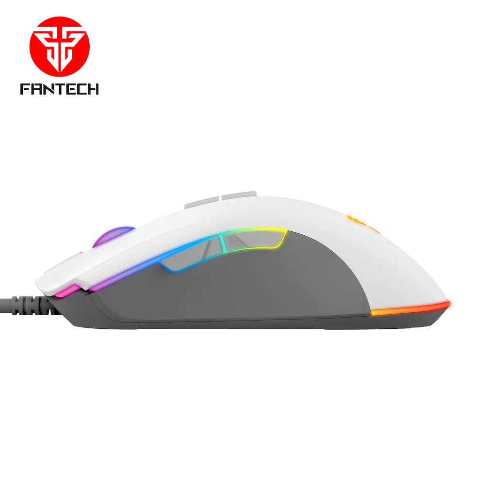 Fantech X17 Space Edition Best White Color Design Ergonomic Shape Mouse