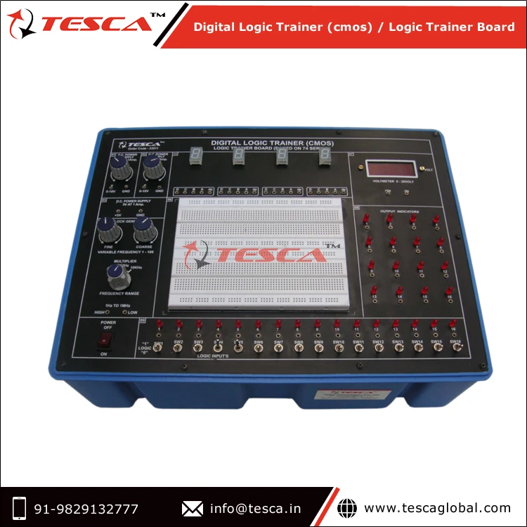 Educational Equipment Digital Logic Trainer (cmos) / Logic Trainer Board for Science and Engineering Students