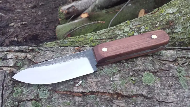 
7.5' inches Custom handmade Carbon steel skinning hunting knife outdoor camping tool 