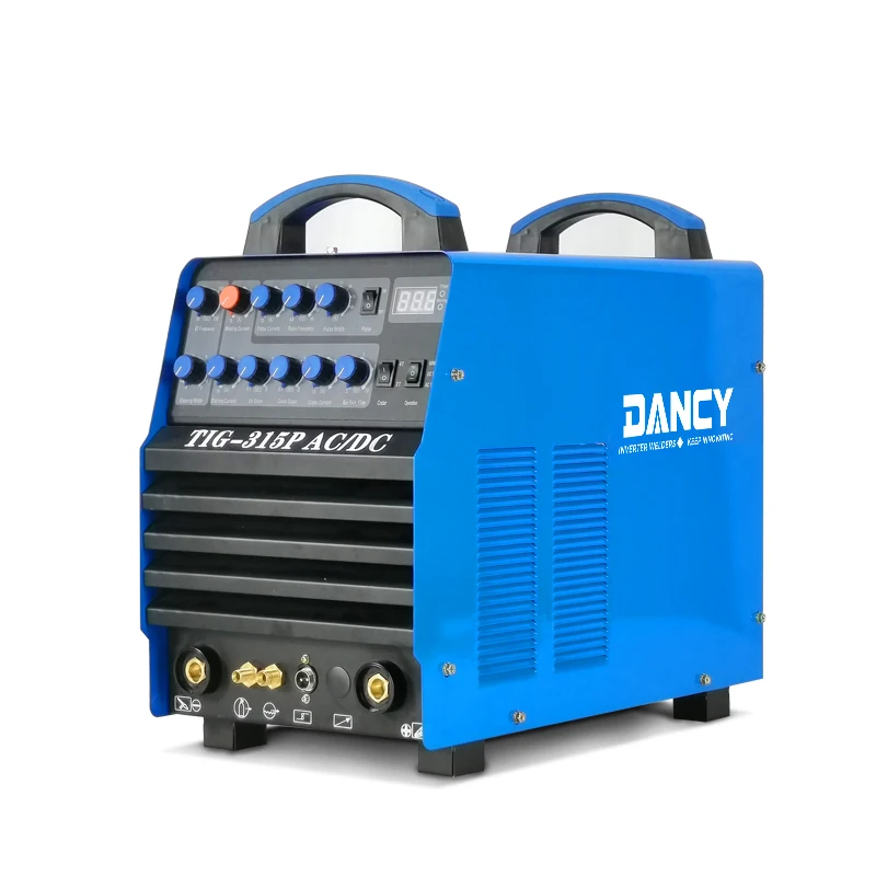 TIG315P 380V 315AMP AC/DC алюминиевый сварочный аппарат TIG с импульсным сварочным аппаратом AC DC