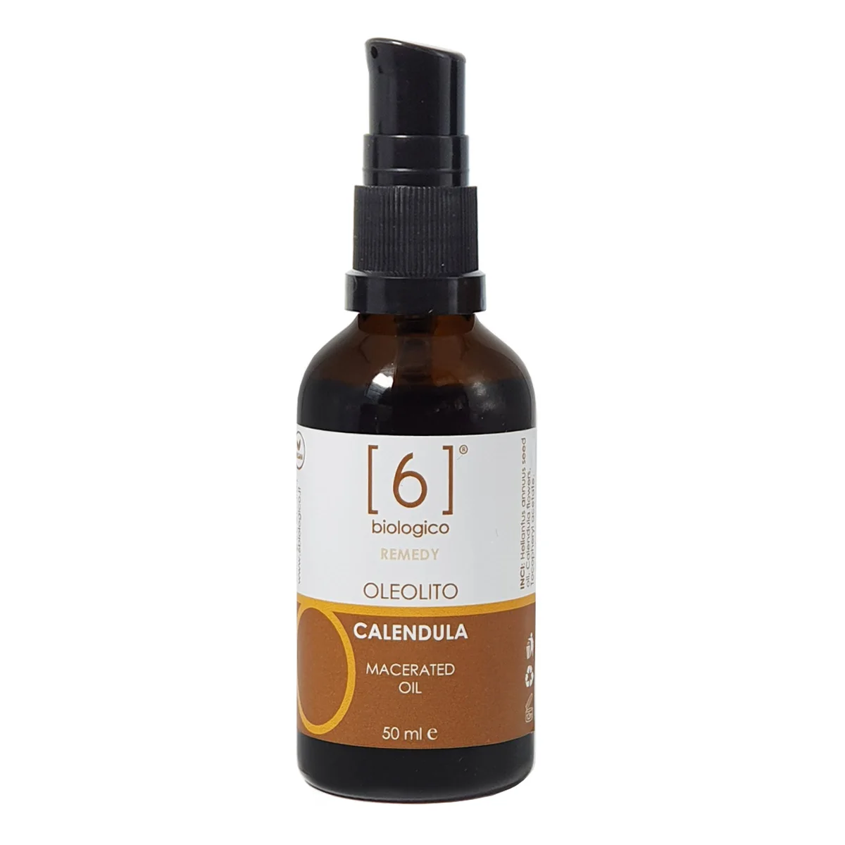 Soothing and Healing Calendula Macerated Body Oil - Made in Italy - Organic and Herbal - Private Label Available