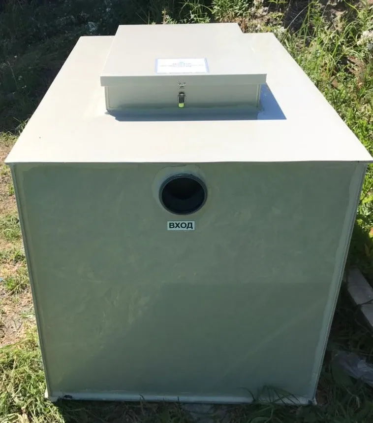 Polypropylene Ground Workshop 1420*920*1000 mm OPP 7.0-500 (2 liters/sec) Grease Trap For Restaurants / Food Industries