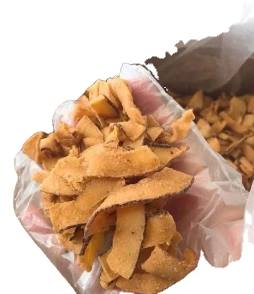 Хрустящие сушеные кокосовые закуски, обезвоженные кокосовые чипсы из Вьетнама