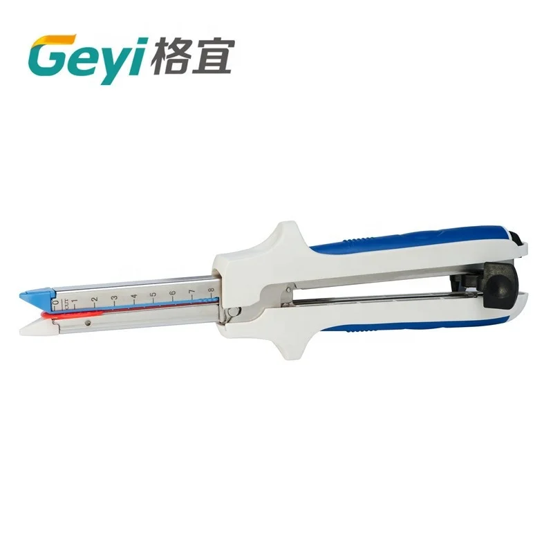 Geyi Excellent Quality Disposable Endoscopic Linear Cutter Stapler And Components (2+2 rows)