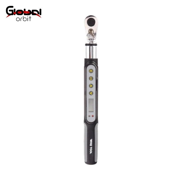 Interchangeable 1-20Nm 1/4 Inch Electronic Value Digital Reversible Preset Torque Wrench Set