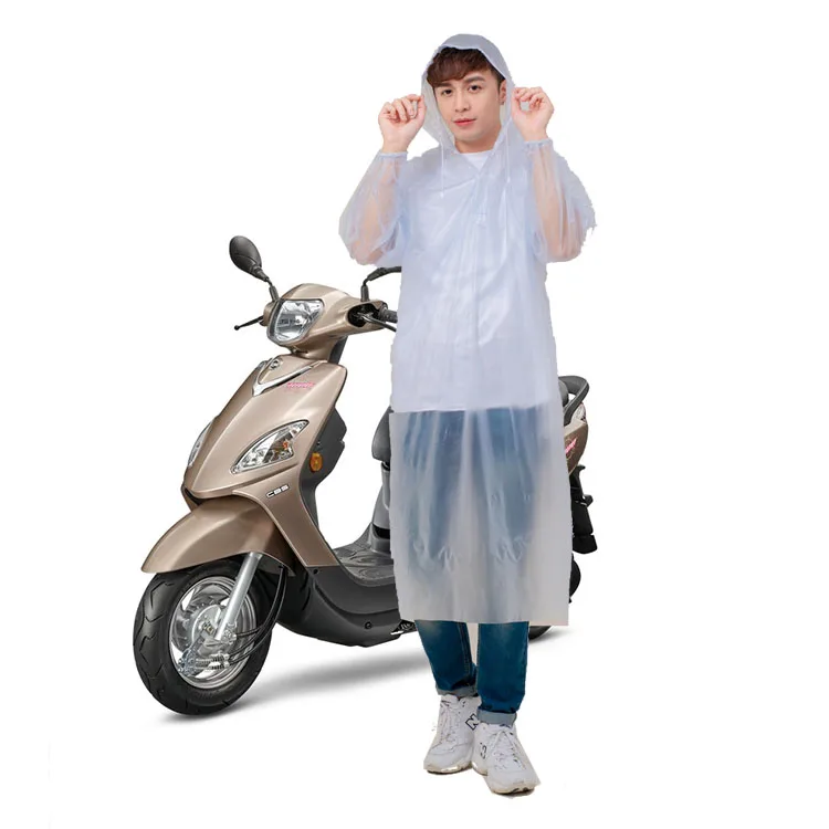 
PVC travel poncho white transparent light weight raincoat PVC travel poncho white transparent light weight raincoat