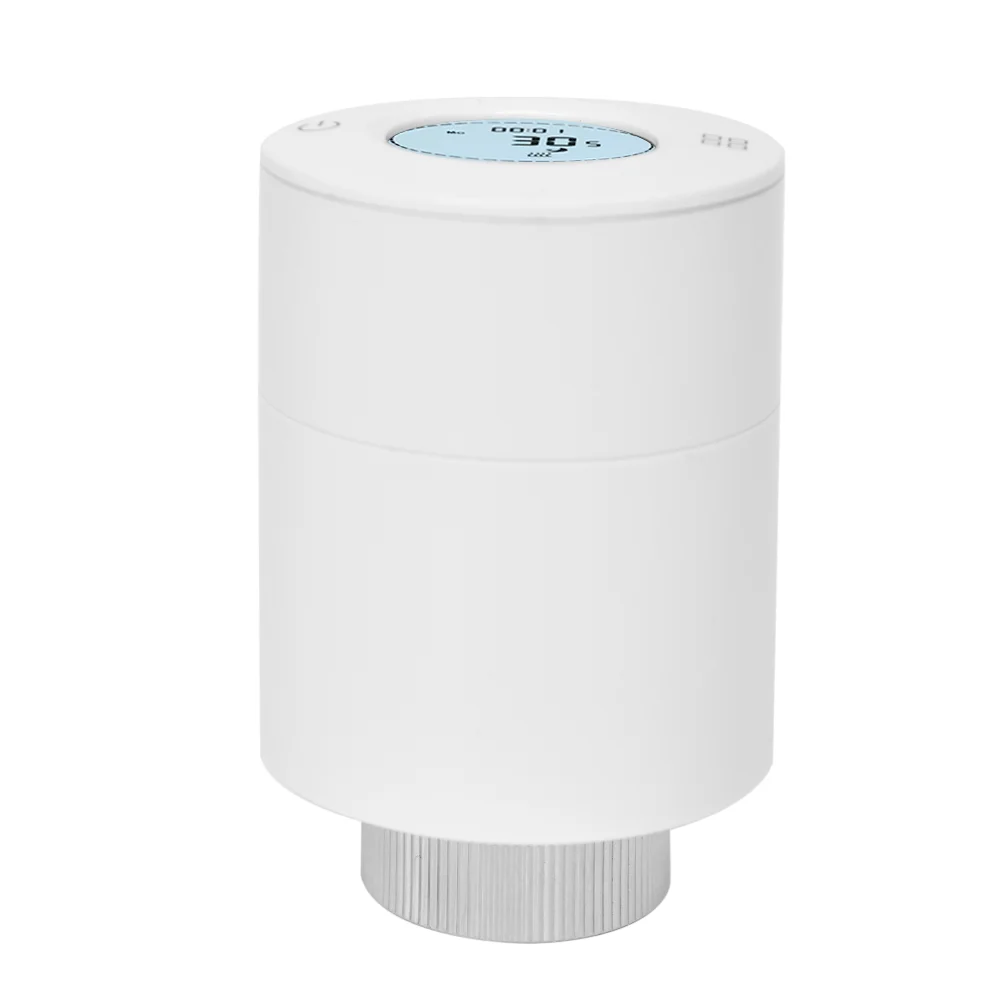 Smart Radiator Thermostat Touch Screen Tuya Zigbee 3.0 Thermostatic Radiator Valve Blue Tooth TRV