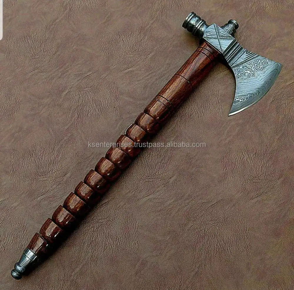 
Damascus steel handmade custom axes 