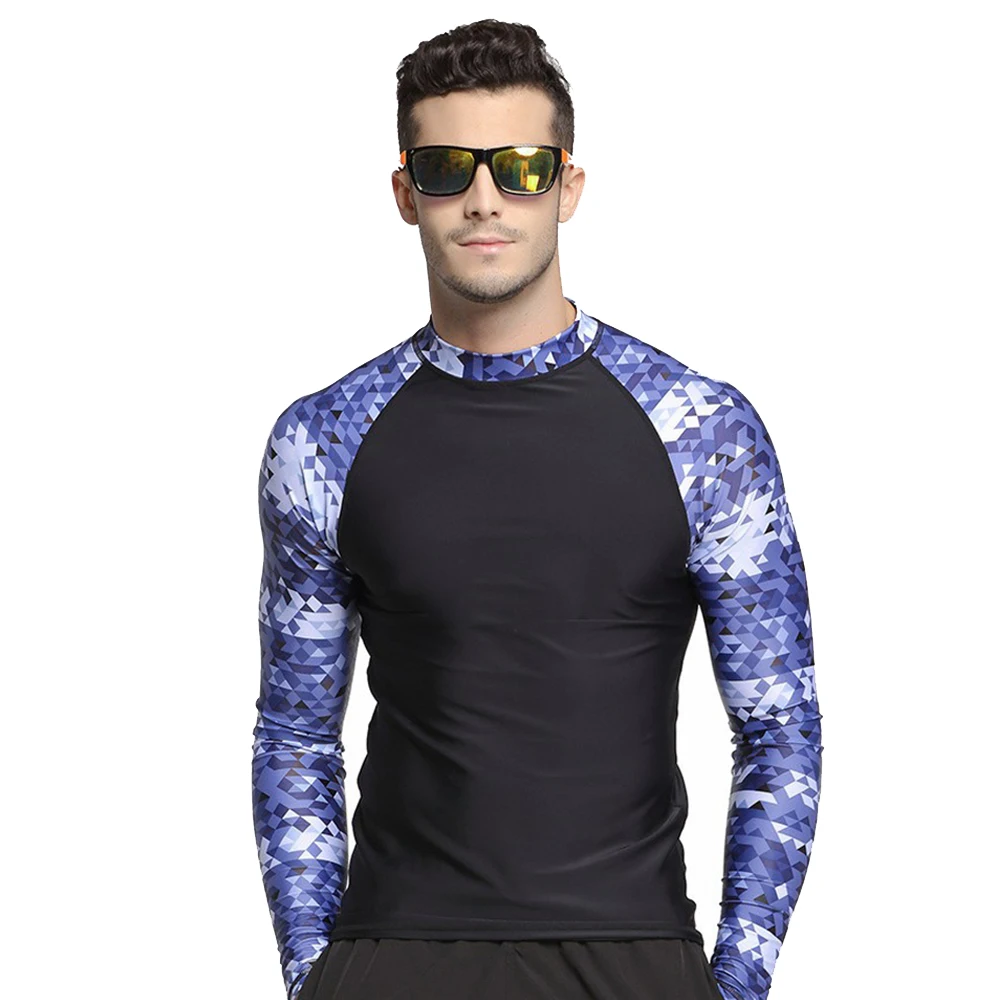 Sportswear MMA Rash Guard Black & Yellow Combination O-Neck Heavy Duty Compression Shirts Spandex Made For Adults
