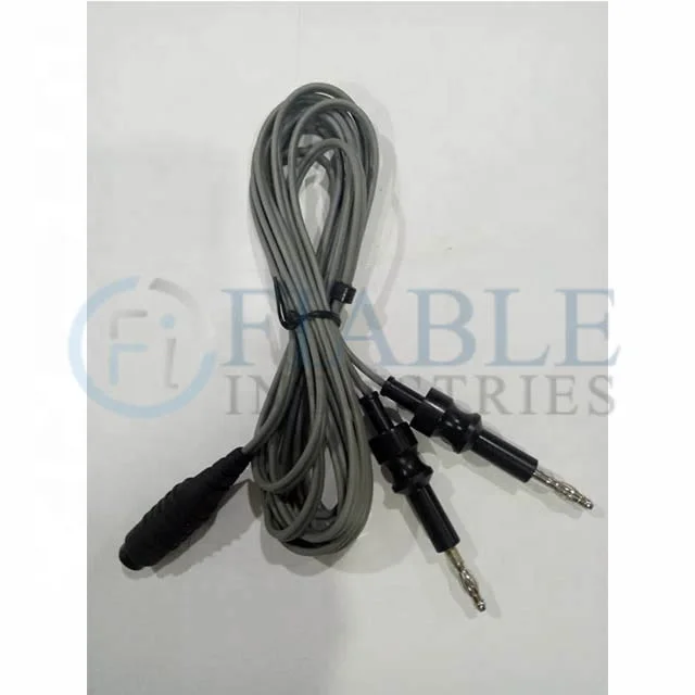Cables/ Silicone Bipolar/ Reusable/ Electro Surgical Instruments/ Medical Equipment Stainless Steel Class I Custom PK Germany
