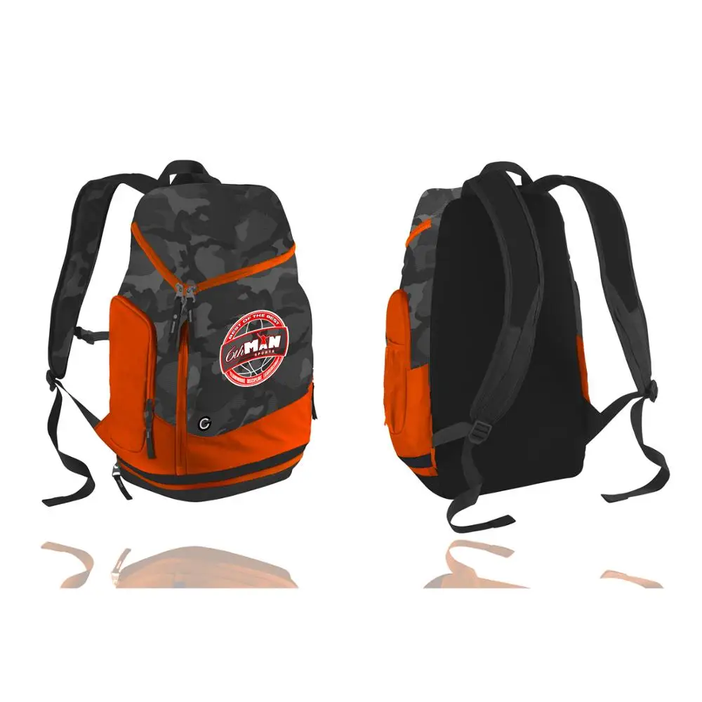 Customized waterproof sport back bag pack gym basketball backpacks 2024 new style Sublimation team UNISEX Sports Bag pack