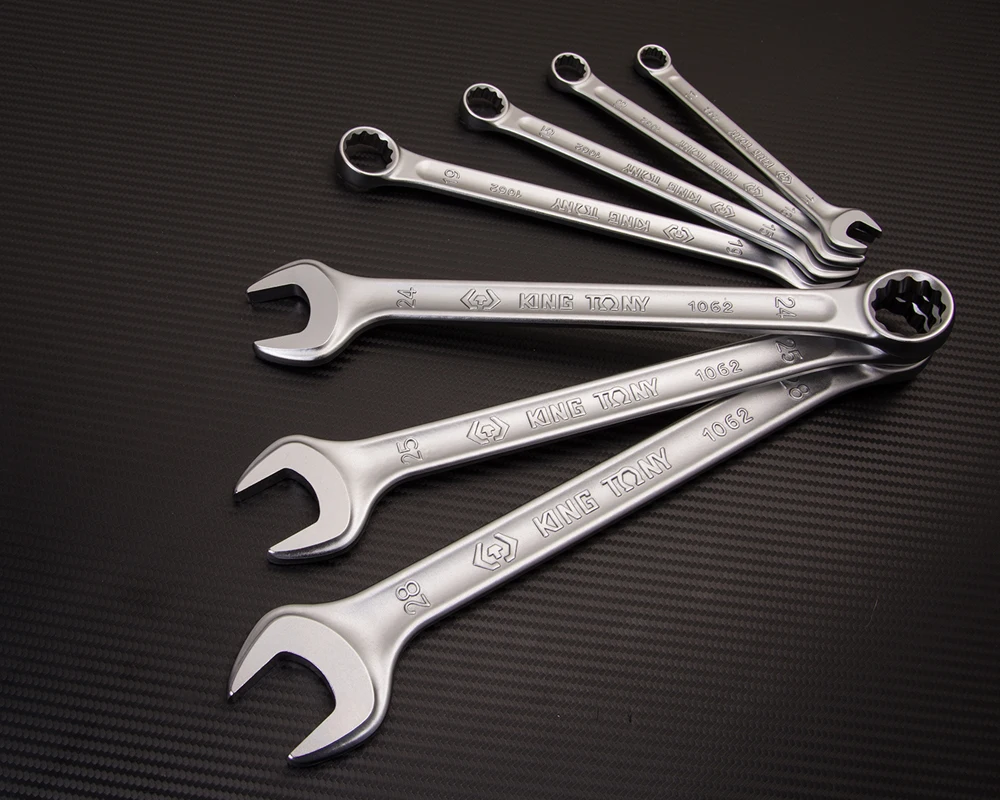 KING TONY 26 PCS 6-32 mm Combination Wrench Set Spanner Set 12D26MRN
