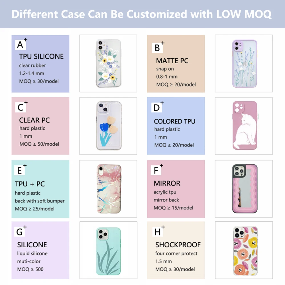 Manufacturer Customize Print Tpu Clear Production Flower Bulk Mobile Cover Made Cell Phone Cases Custom Logo for Iphone 13 Pro