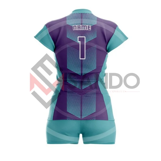 Wholesale volleyball Uniform set for women Uniform custom logo printing polyester sports wear uniform sets