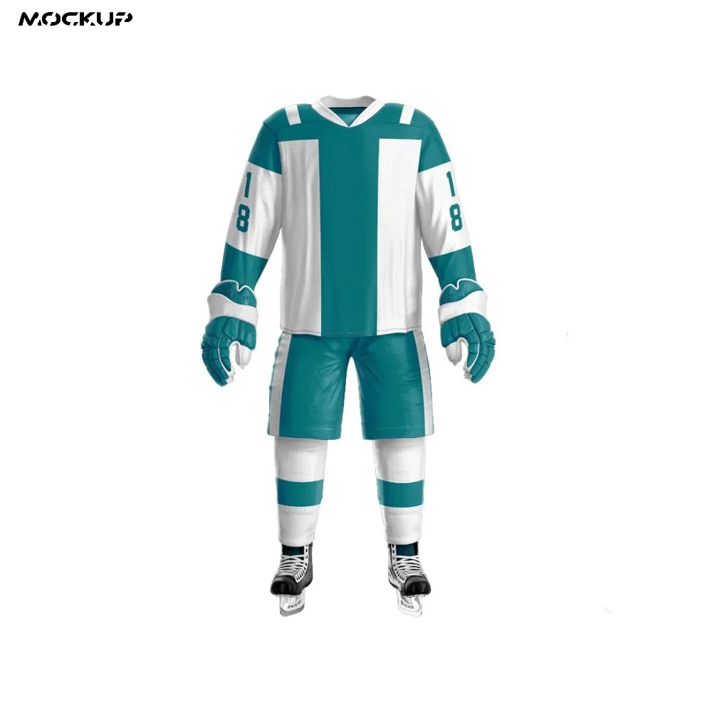 Custom sports wear for team Ice Hockey jersey for Male high quality Ice Hockey Uniform Set cheap wholesale jerseys Uniforms