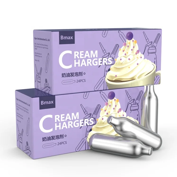 Wholesale Manufacture Price 8g Cream Charger Capsules Stainless Steel Cylinders Cream Chargers