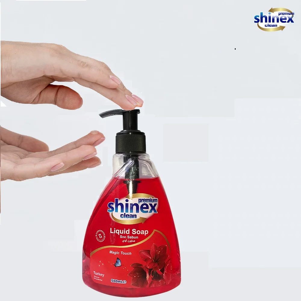 Оптовая продажа 0.5L жидкое мыло для рук eco-friendly 500 мл Magic Touch Аромат Жидкое мытья Сделано в Турции