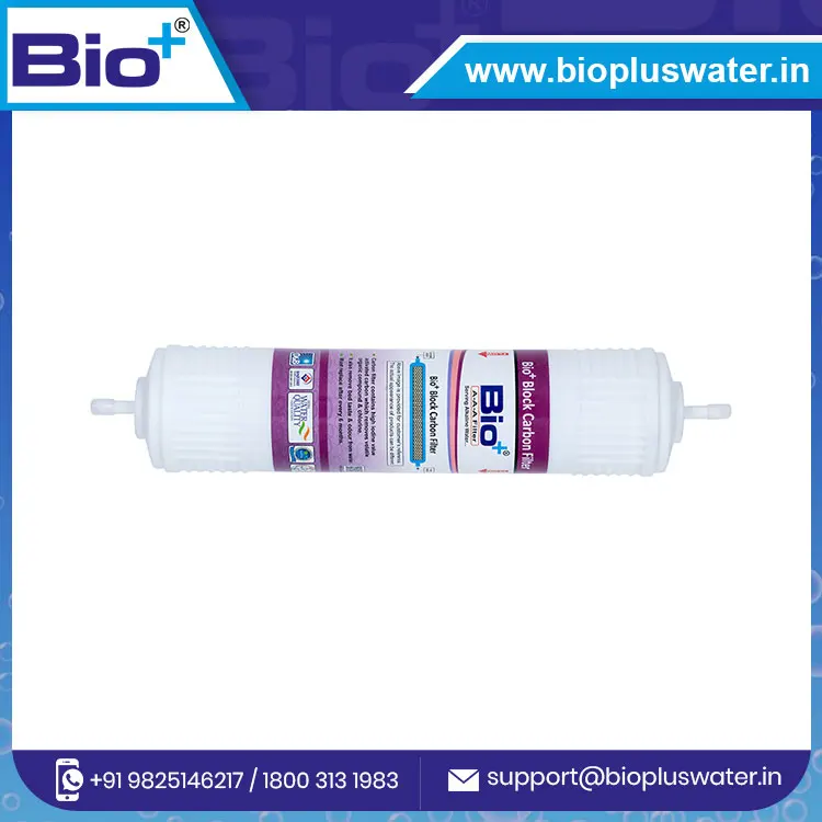 Bio+ BAC Filter Block Activated Carbon Filter - Biotech Industry