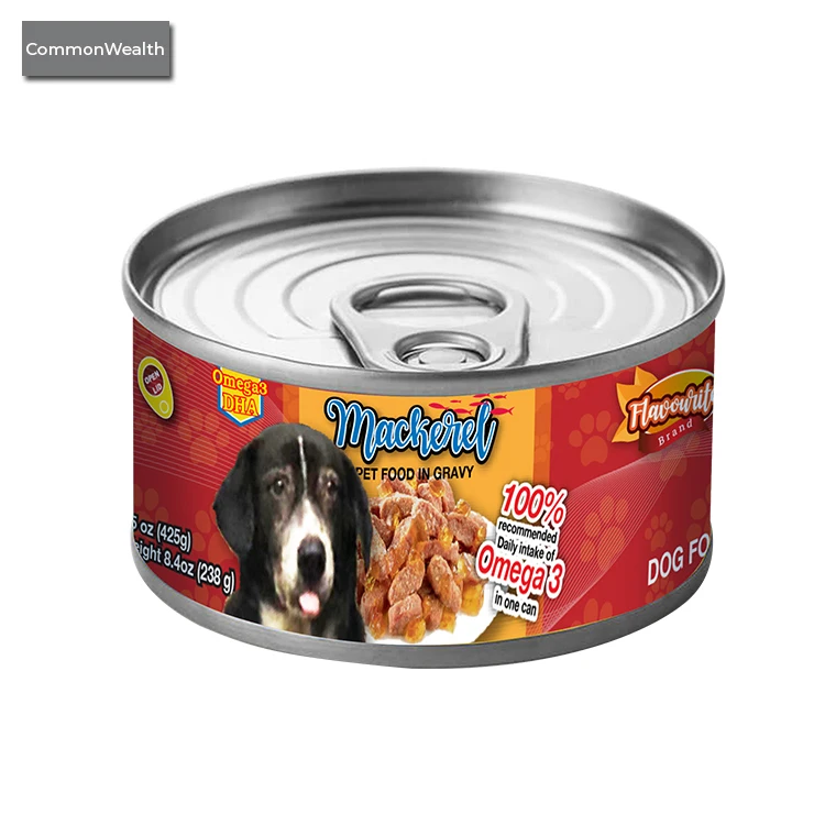 
Хит продаж, высокое качество, фирменная скумбрия, консервированная рыба для кормления собак 