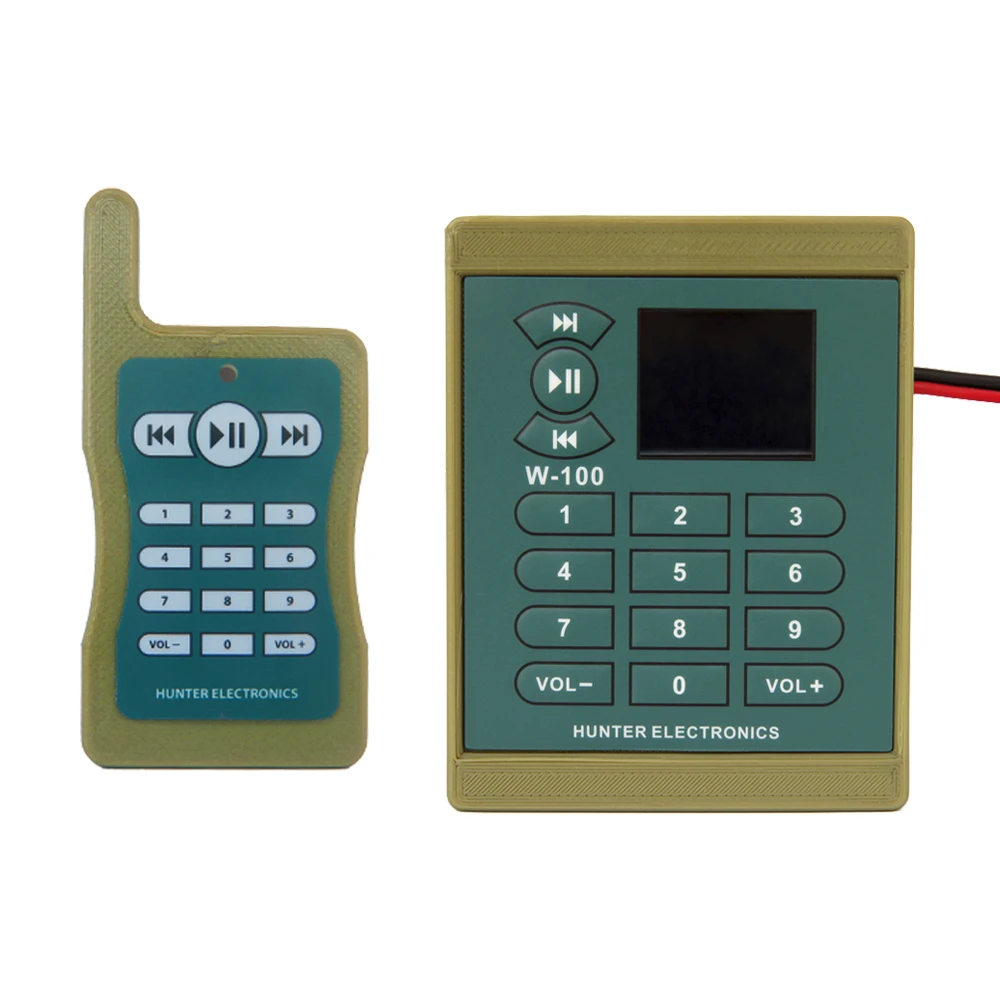 Waterproof MP3 Bird Caller with Timer and Remote Control