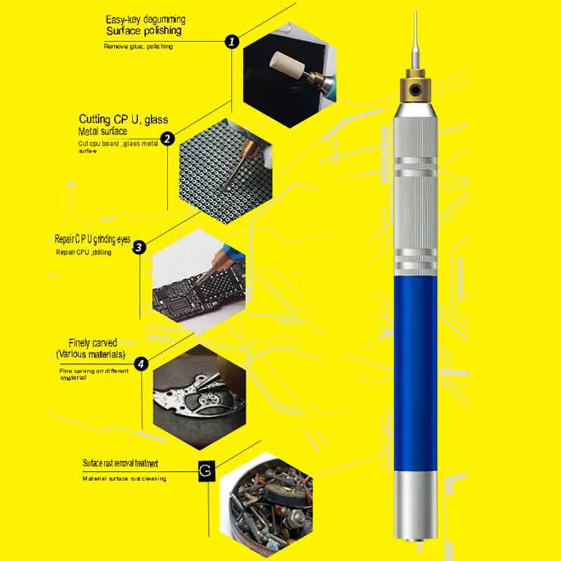 Low Price Blue Micro Polishing Wooden Name Gift Custom Electric Metal Engraved Pens