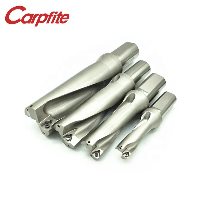 CNC Lathe Machine Indexable WC types Fast U Drill C25-3D25 With WCMT Carbide Insert