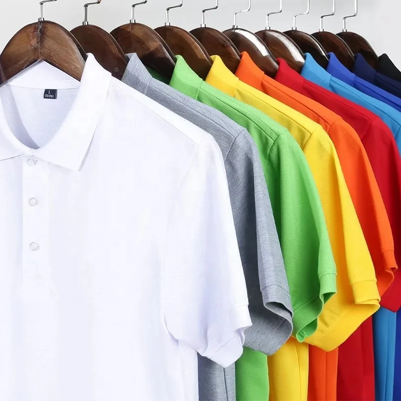 Wholesale Oem Unisex Polo Custom Printing Logo Design 100% Cotton Mens Polo T Shirt