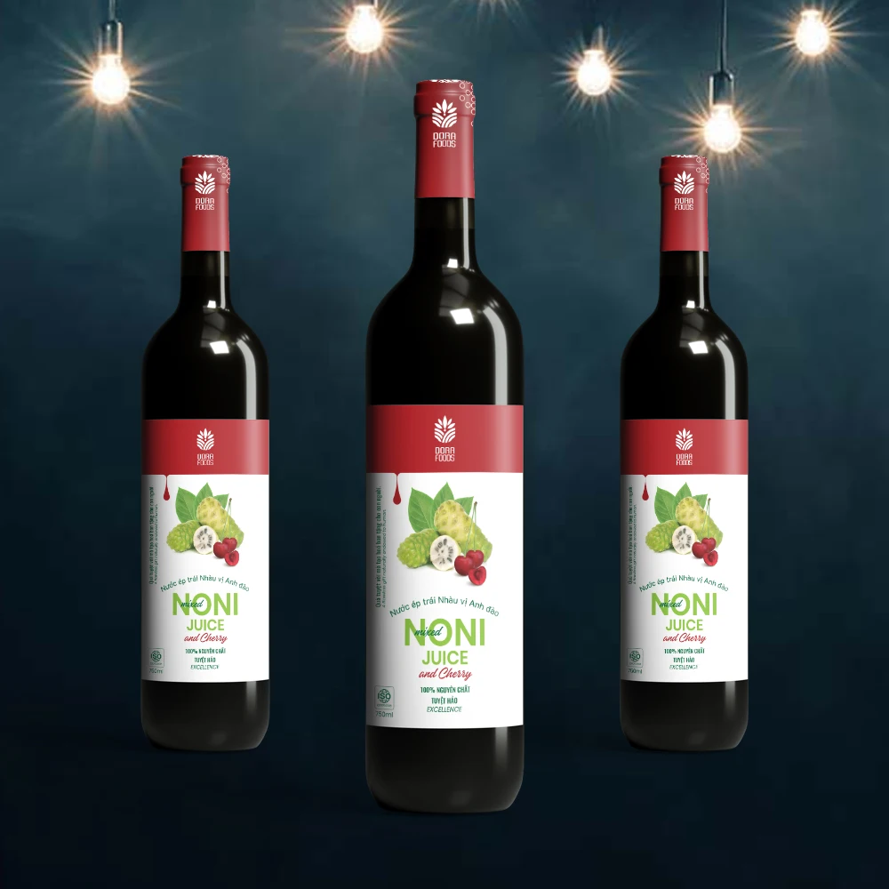 Микс сока Noni и вишни, 100% натуральный органический Сертифицированный концентрированный сок noni, энергетический напиток, фруктовый экстракт