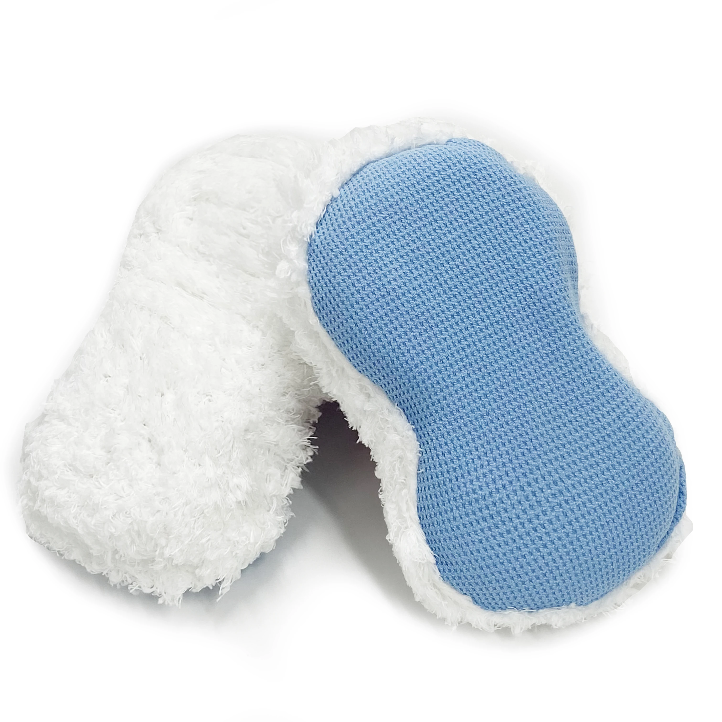 Dual Microfiber Wash Mitt Double side Multi Sponge Detailing Car Care Scratch-free