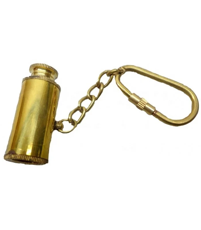 Solid Brass Nautical Keychain Life Ring  Used for Bike/Car Key ring, Home decor. Made from pure Brass. The keychain is perfect