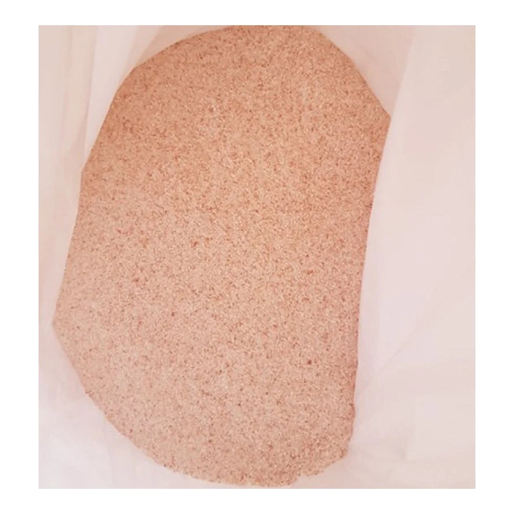 Pure Taste Custom Himalayan Light Pink Crystal Salt Unrefined Natural Rock Edible Light Pink Salt Size 1~ 2 Mm in Wholesale Salt