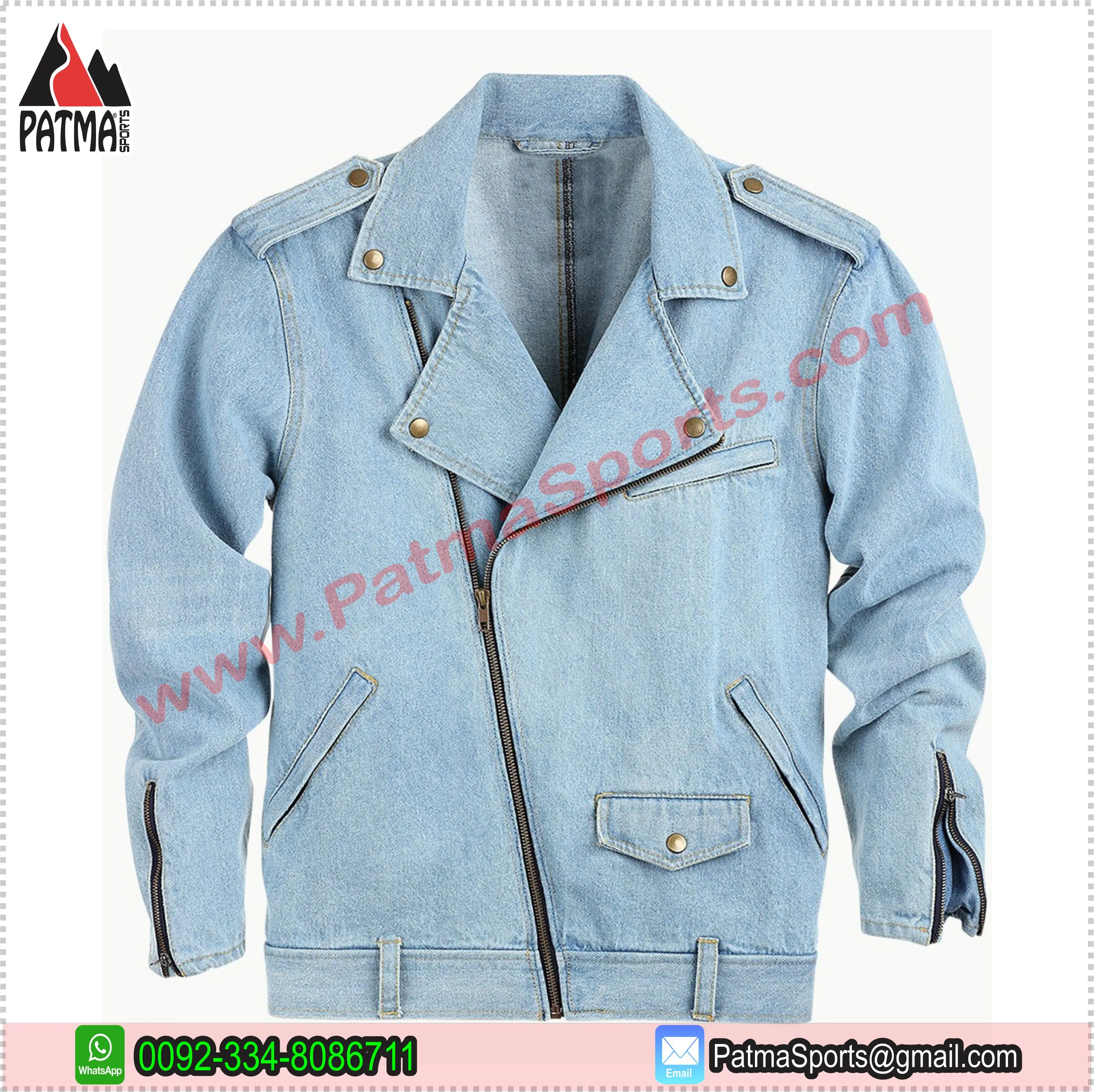 Custom Made Blue Custom autumn Women jeans Denim Jacket Street Wears Supplier Denim Jackets Jean Jacket Pakistan Suppliers Denim