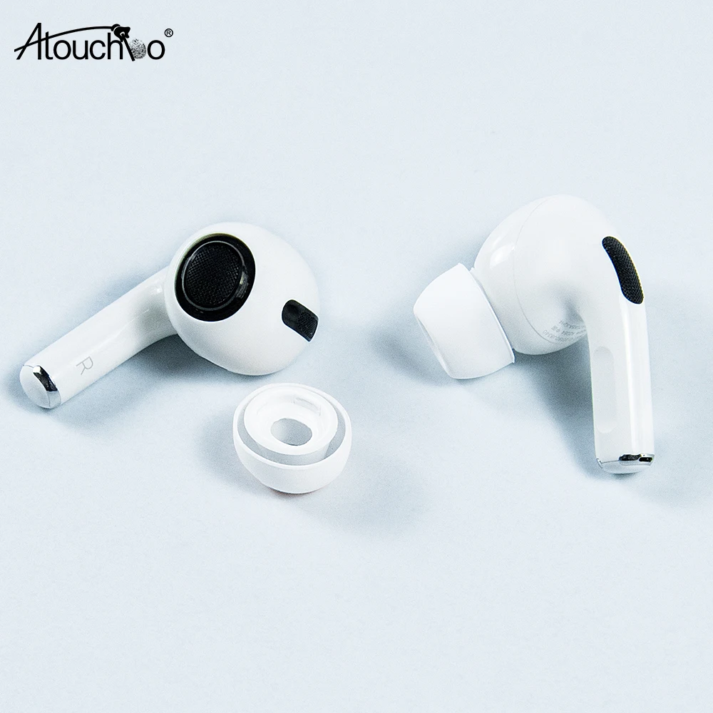 Мягкие удобные для Airpods Pro силиконовые вкладыши