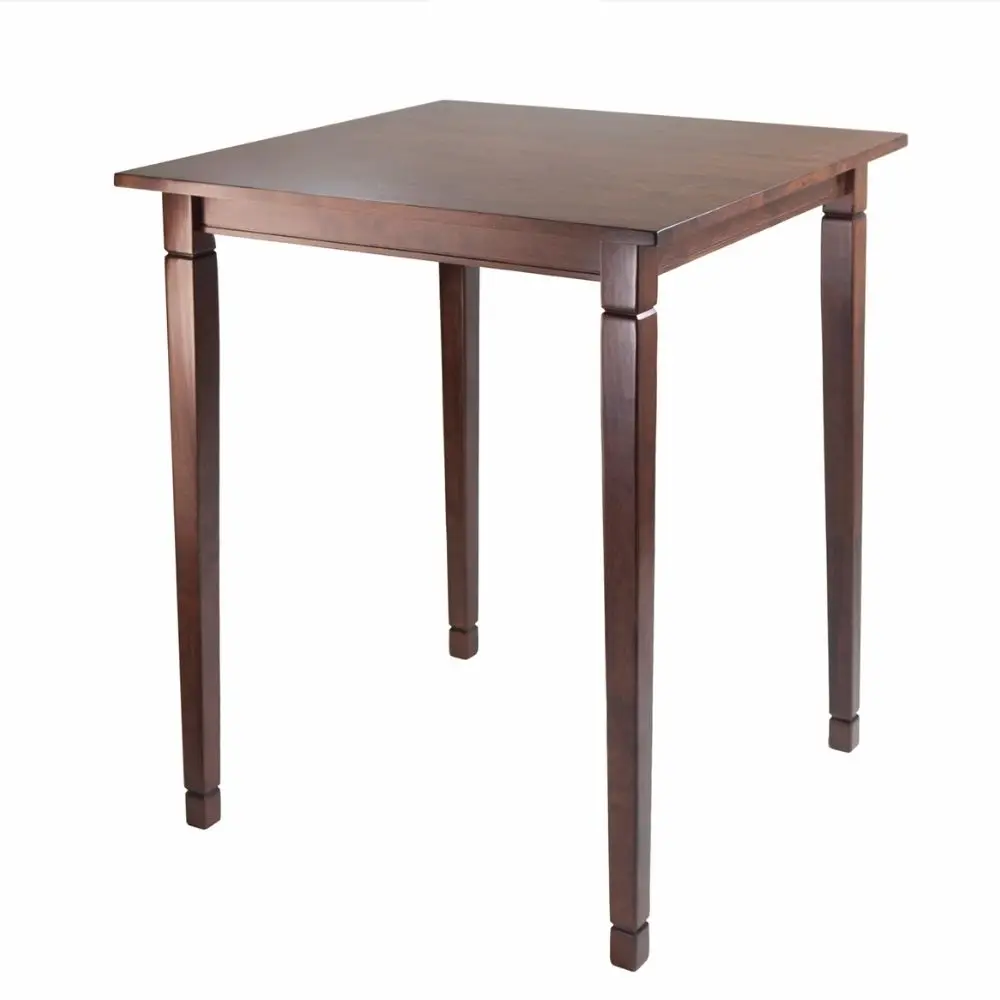 Высокий стол Kingsgate высокий обеденный из массива резины и дерева вмещает до 4 человек отлично подходит для барных стульев любого стиля