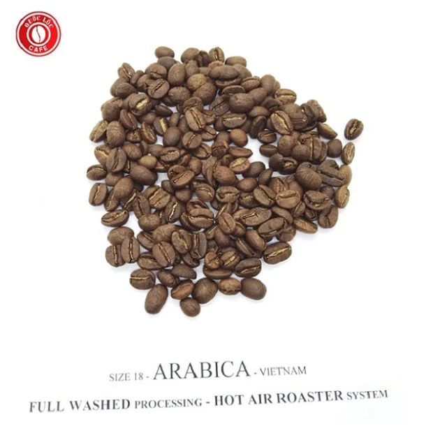 Packing in Bag 100% Arabica roasted type Quoc Loc Arabica Robusta coffee from Vietnam