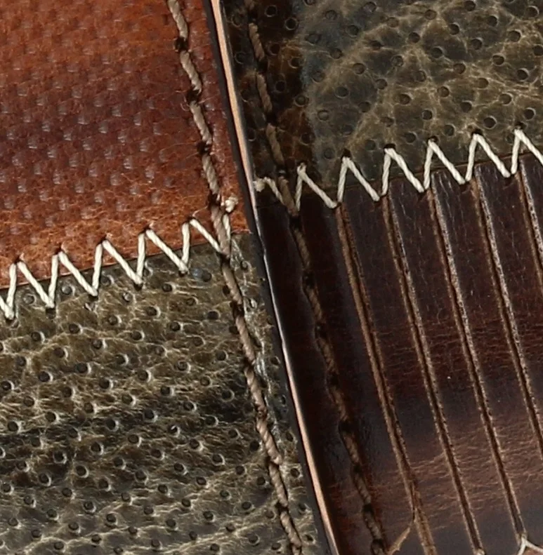 PATCHWORK BELT WINTER SEASON 100% GENUINE LEATHER