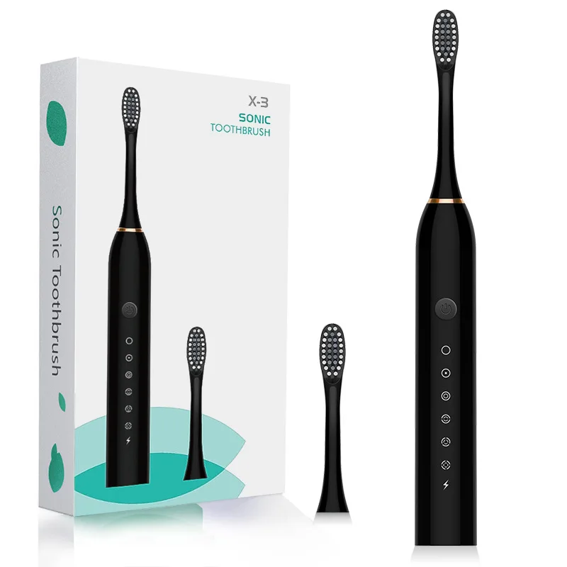 6 Mode Rechargeable Sonic Electric Toothbrush for Adult
