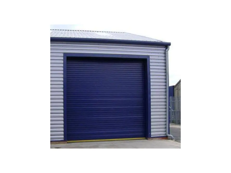 Industrial Exterior & Interior Galvanized Steel Fire Safety Fire Rated Roller Shutter Fire Rolling up Rolling Shutter