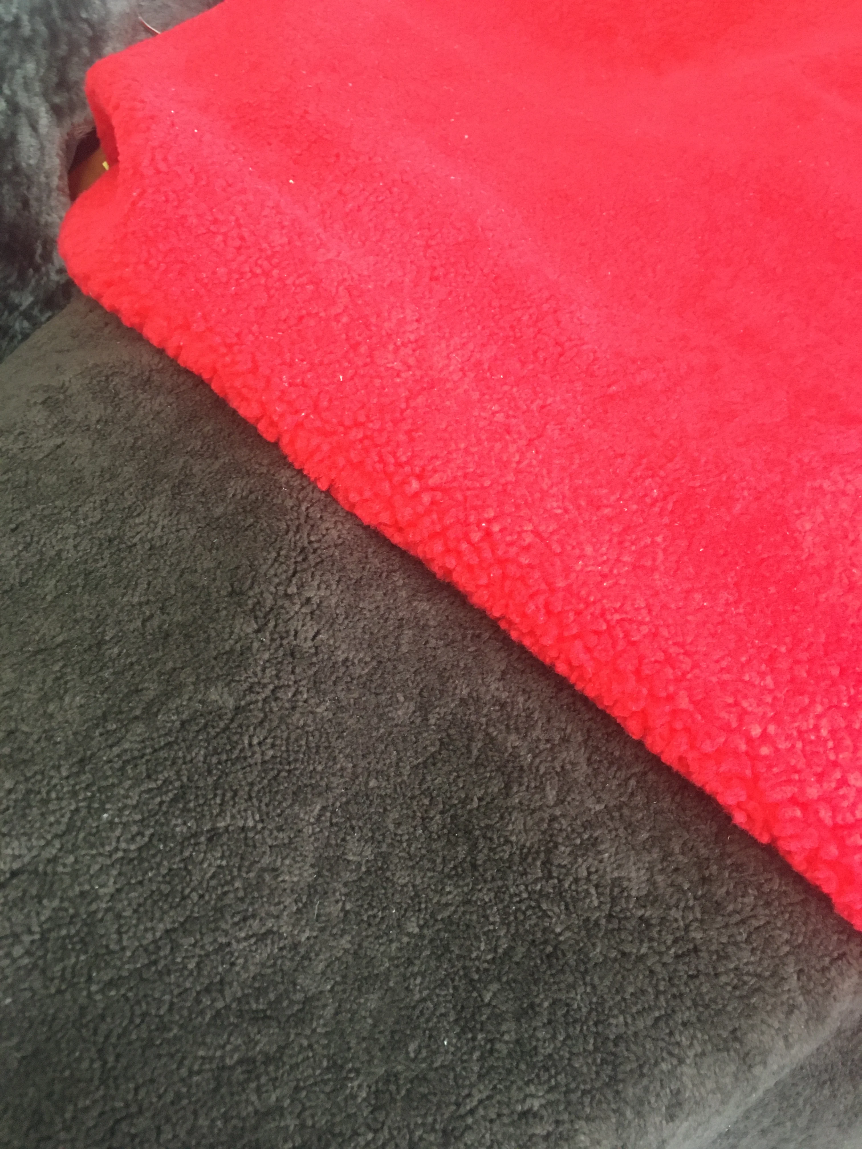 Semi-Finished Shoes Hair Shine Special Treatment h 0.9 - h 1.3 Refined Sheepskin For Sewing Shoes/Covers/Slippers